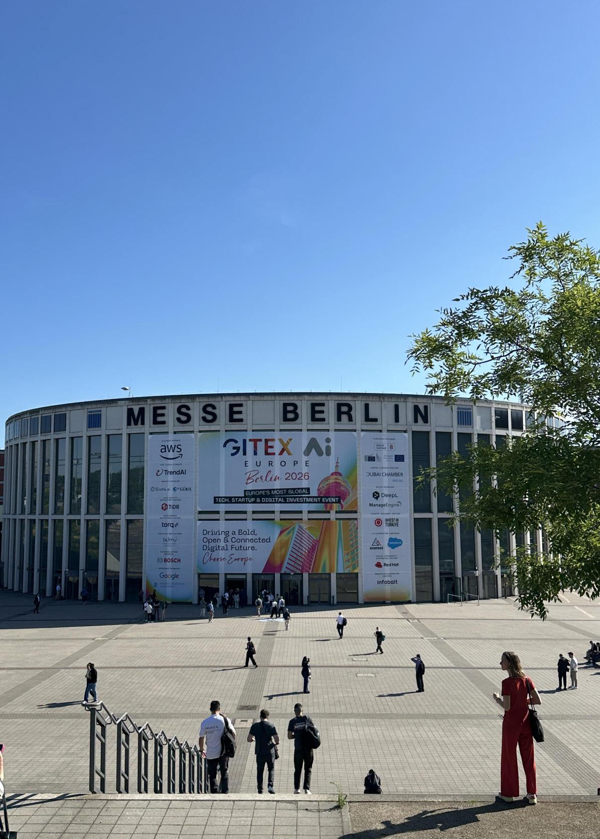 Messe Berlin — GITEX Europe 2026 main entrance