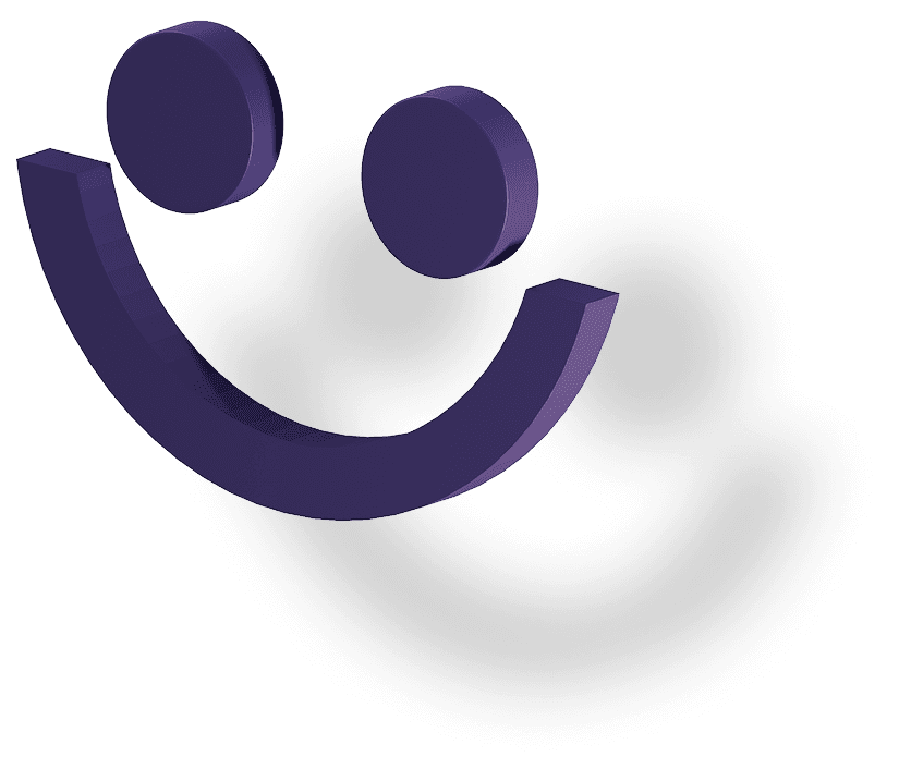 Friendly smiley face